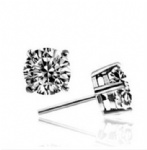 Cubic Zirconia Earring(Round Shape)