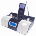 Portable Ipod speaker with AM/FM radio