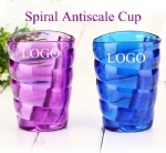 Spiral antiscale cup